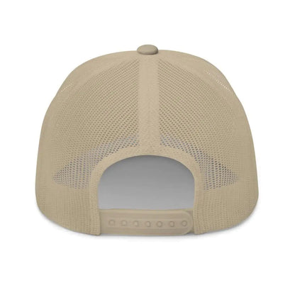 Tropical Seas Shark Fin Trucker Hat WEM Support (www.WEM.support)