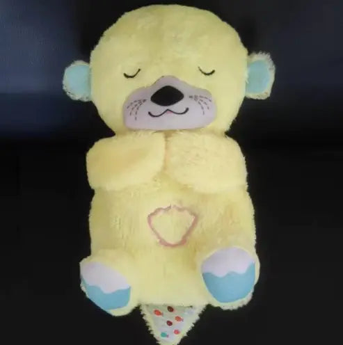 Urso de Pelúcia Companheiro de Sono para Bebês com Música e Luz WEM Support (www.WEM.support)