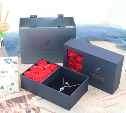 Luxury Four Leaf Clover Necklace WEM Support (www.WEM.support)