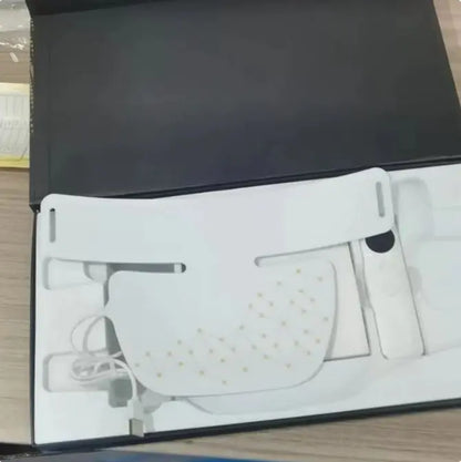 LED Infrared Neck Beauty Instrument Black Silicone Neck