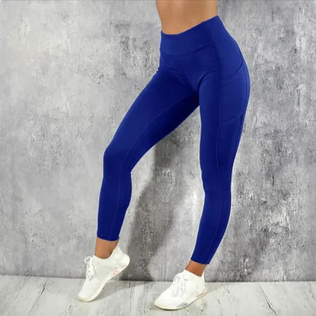 High-Waist Sports Yoga Leggings WEM Support (www.WEM.support)