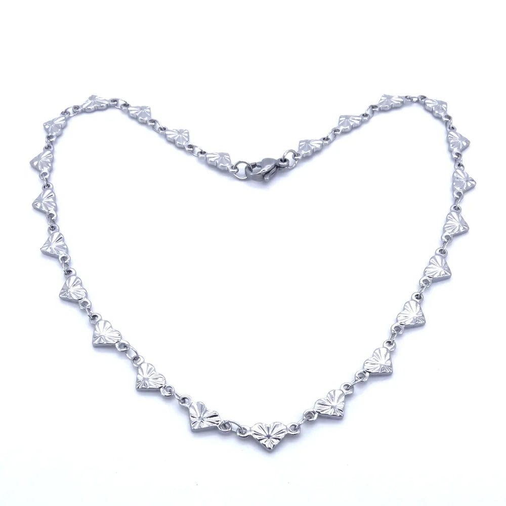 Santorini Heart Anklet WEM Support (www.WEM.support)