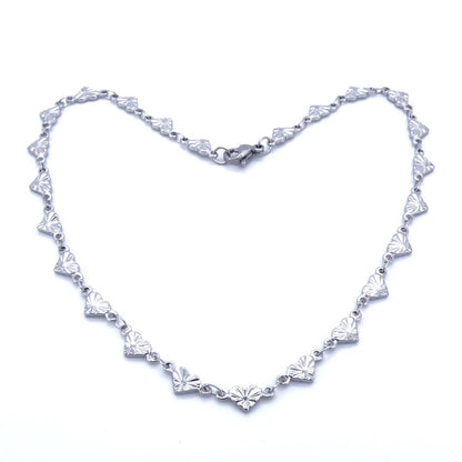 Santorini Heart Anklet WEM Support (www.WEM.support)