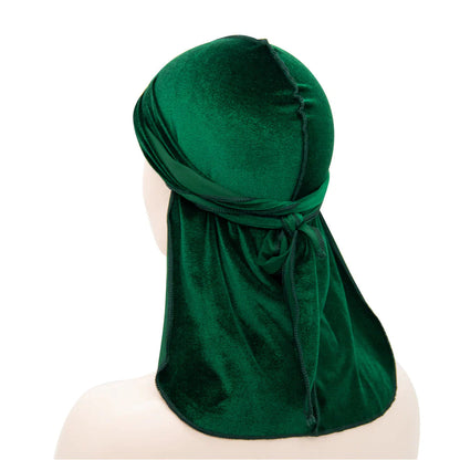 Unisex Velvet Long Tail Beanie WEM Support (www.WEM.support)