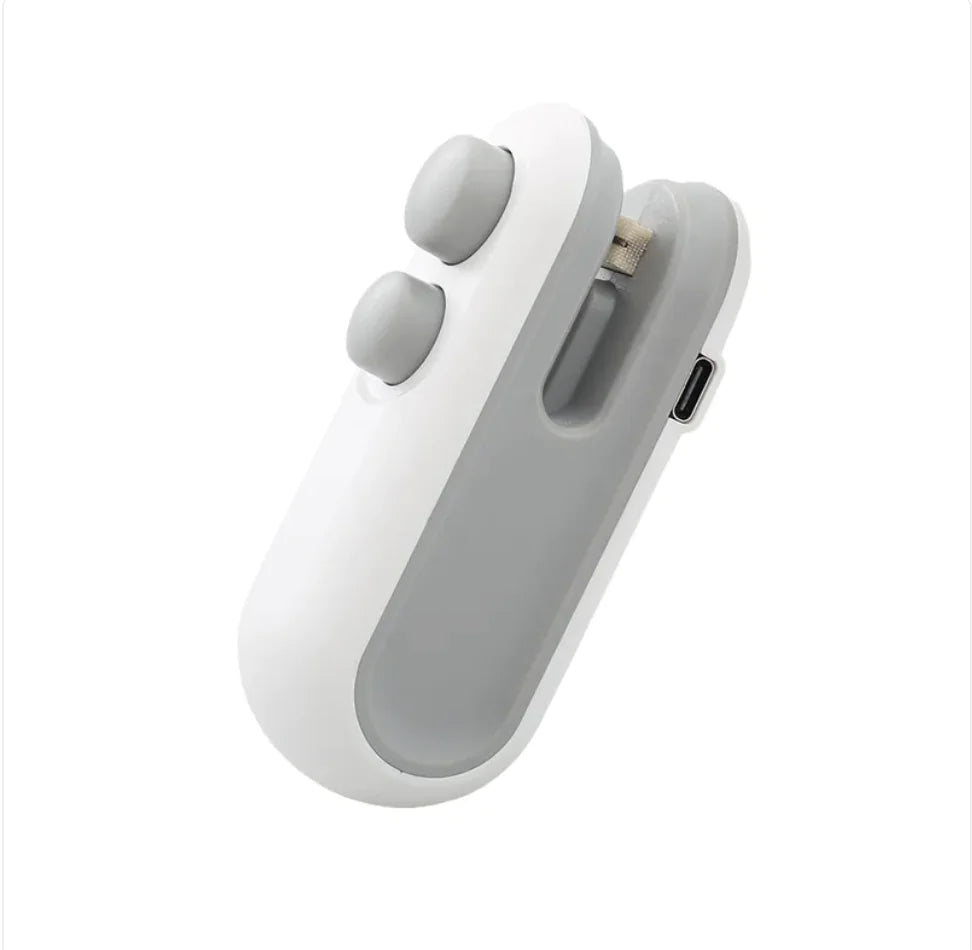 Portable USB Rechargeable Vacuum Sealer WEM Support (www.WEM.support)