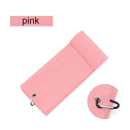 Waffle Golf Ball Cleaning Towel HejK.com Marketplace LLC