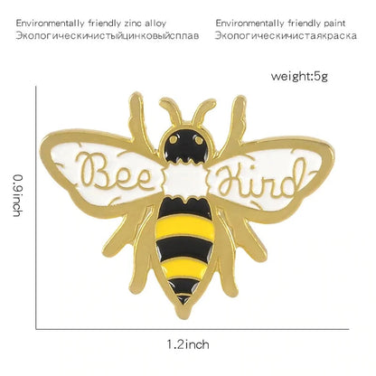 Bee Kind Brooch WEM Support (www.WEM.support)
