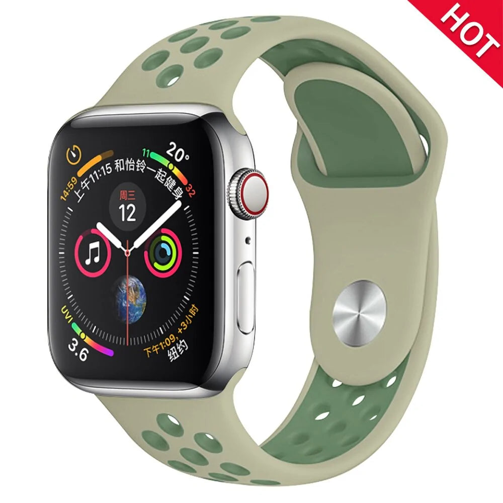 Soft Silicone Replacement Sports Strap WEM Support (www.WEM.support)