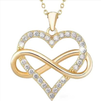 Simple Love Heart Collarbone Necklace WEM Support (www.WEM.support)