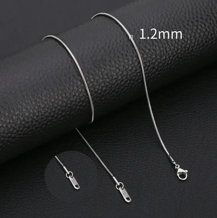 Serpent Curve Necklace WEM Support (www.WEM.support)