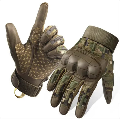 Outdoor Full Finger Anti-Skid Gloves with Touchscreen