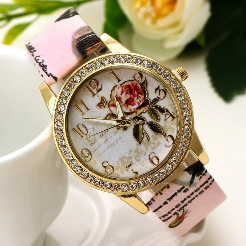 Floral with CZ Watch WEM Support (www.WEM.support)