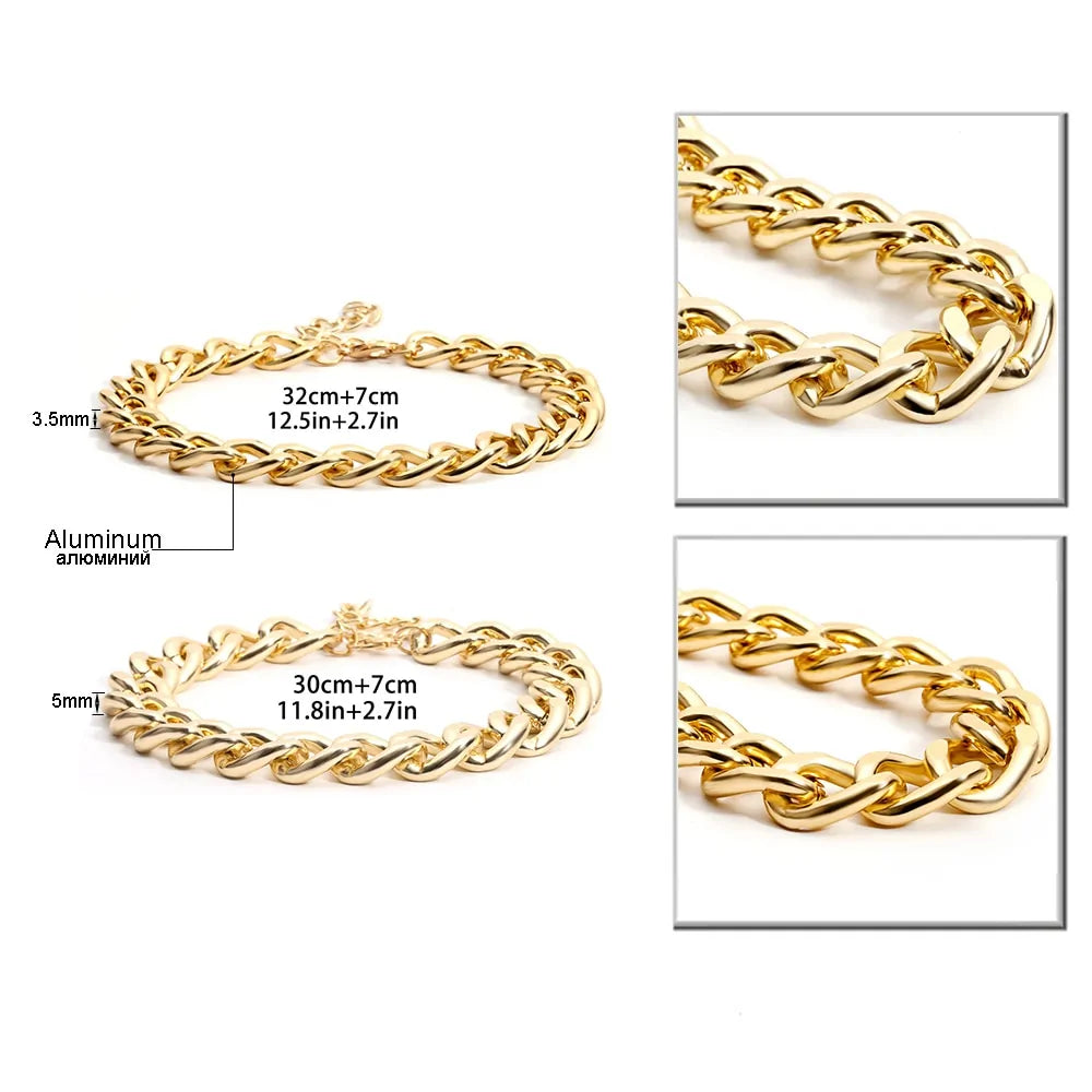 Punk Miami Cuban Choker Necklace WEM Support (www.WEM.support)