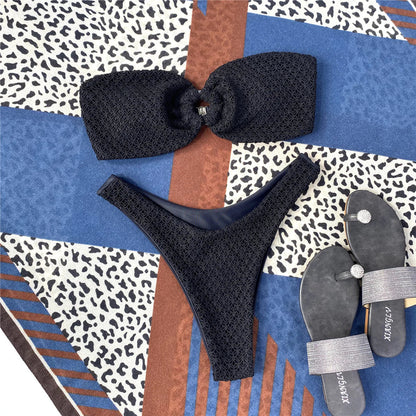 Ring Cutout Swimsuit HejK.com Marketplace LLC