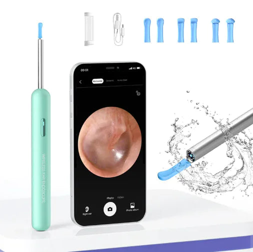Visual Earpick Endoscope Smart Ear Picking Tools WiFi WEM Support (www.WEM.support)