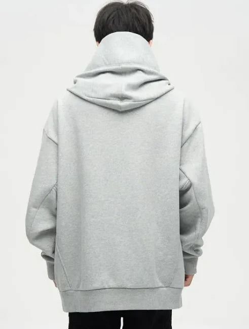 High Street Heavy Fleece-lined Thickened Hooded Sweatshirt WEM Support (www.WEM.support)