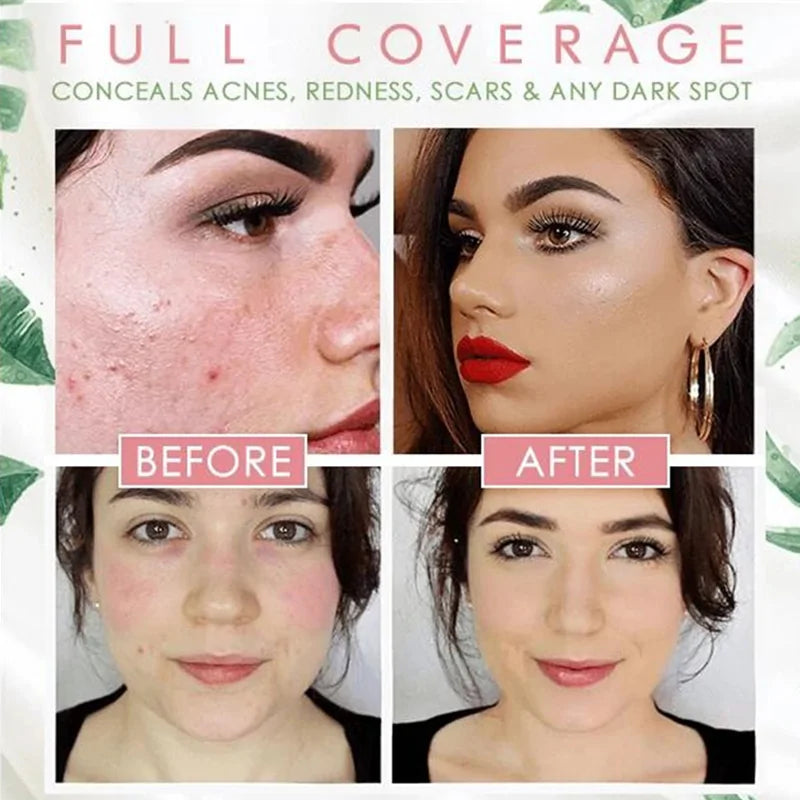 Mushroom Head Air Cushion CC Cream Moisturizing Foundation Air-permeable Natural Brightening Makeup BB Cream Korean cosmetics WEM Support (www.WEM.support)