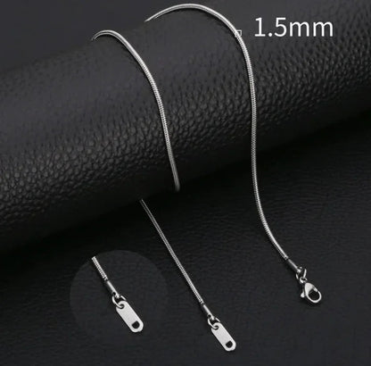 Serpent Curve Necklace WEM Support (www.WEM.support)