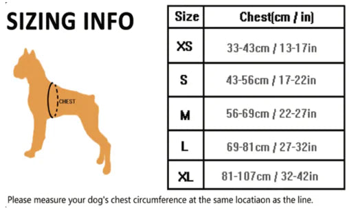 Truelove Adjustable Reflective Nylon Dog Harness WEM Support (www.WEM.support)