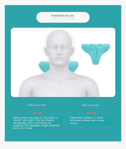 Travesseiro de Tração e Massagem Cervical