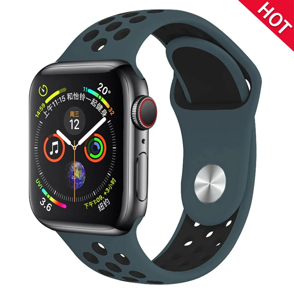 Soft Silicone Replacement Sports Strap WEM Support (www.WEM.support)