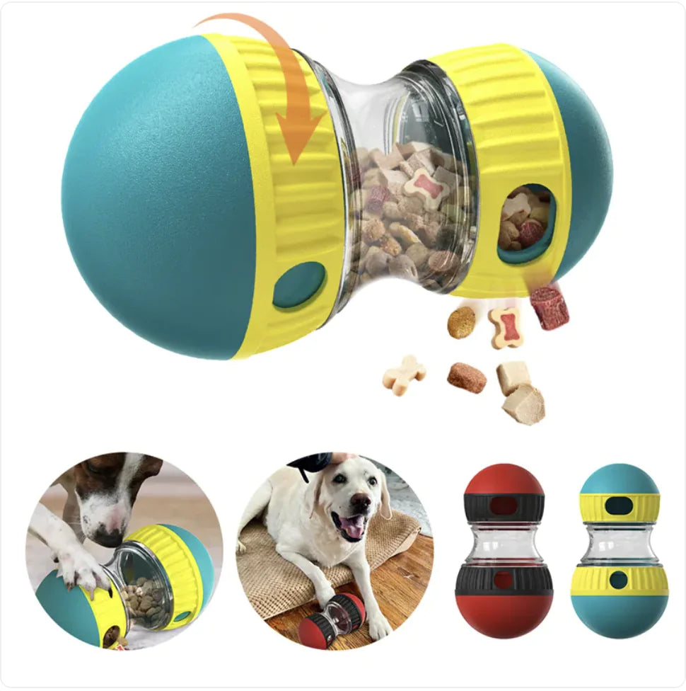 Interactive Food Dispensing Dog Toy Puzzle WEM Support (www.WEM.support)