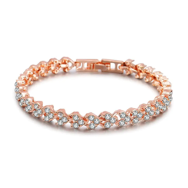 Luxury Roman Crystal Bracelet WEM Support (www.WEM.support)