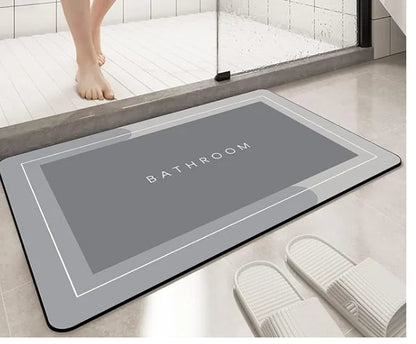 Absorbent Crystal Velvet Floor Mat WEM Support (www.WEM.support)