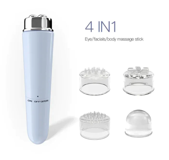 4-in-1 Electric Facial Massager WEM Support (www.WEM.support)