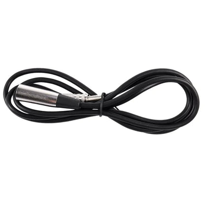 XLR 3-Pin Male To 1/4" Plug TS Microphone Mono Cable Unbalanced Shielded Audio WEM Support (www.WEM.support)