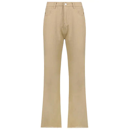 Spice Girl Style High Waist Slim Jeans Bell Bottoms WEM Support (www.WEM.support)