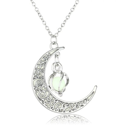 Moon Glowing Necklace WEM Support (www.WEM.support)