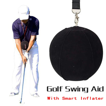 Golf Swing Trainer Ball WEM Support (www.WEM.support)