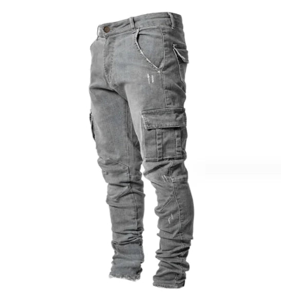 Skinny Jeans With Side Pockets And Feet For Men WEM Support (www.WEM.support)