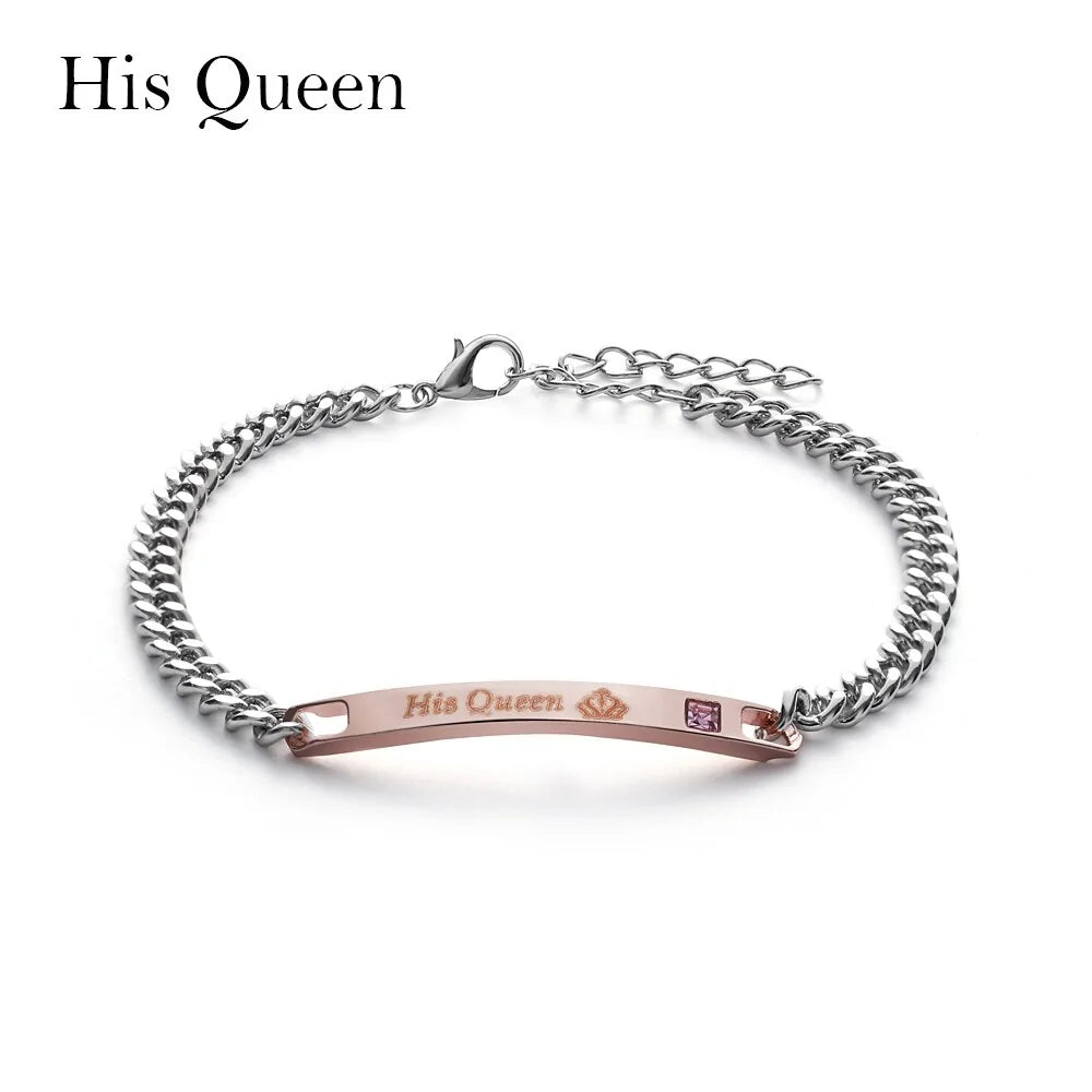 Trendy Lovely Couple Bracelets WEM Support (www.WEM.support)