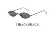 Narrow Small Round Sunglasses WEM Support (www.WEM.support)
