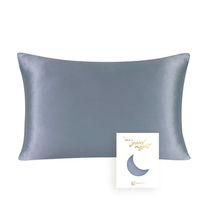 Silk Solid Color Satin Pillowcase WEM Support (www.WEM.support)