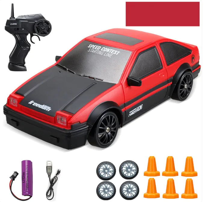 Huangbo 4WD Remote Control Car RC Drift Car Electric Charging Toy WEM Support (www.WEM.support)