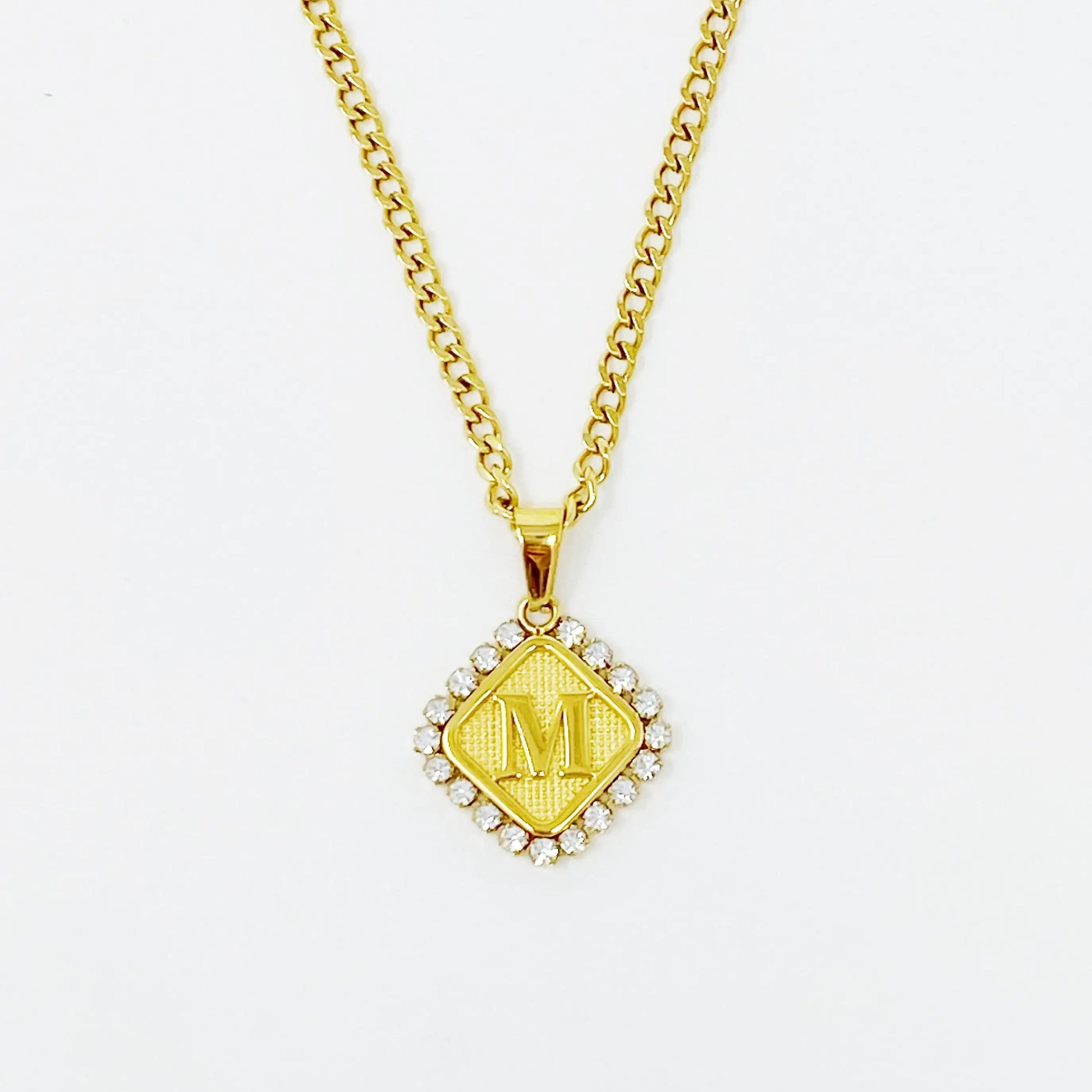 Aztec Delight Initial Necklace WEM Support (www.WEM.support)