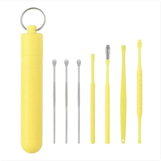 Set de Espirales Limpiadores de Oídos Profesionales HejK.com