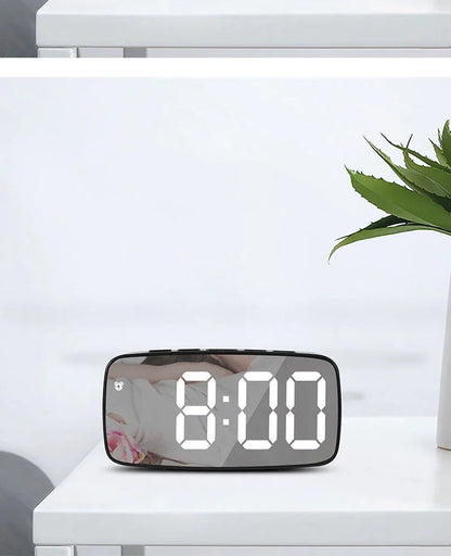 LED Mirror Alarm Clock WEM Support (www.WEM.support)