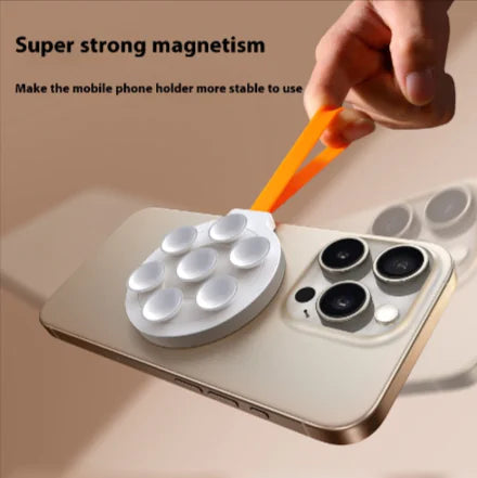 MagnaGrip Silicone Magnetic Phone Holder WEM Support (www.WEM.support)