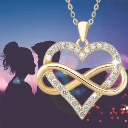 Simple Love Heart Collarbone Necklace WEM Support (www.WEM.support)