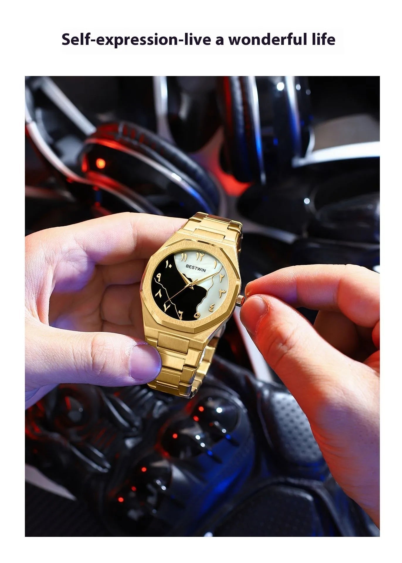 Simple Steel Belt Quartz Watch HejK.com