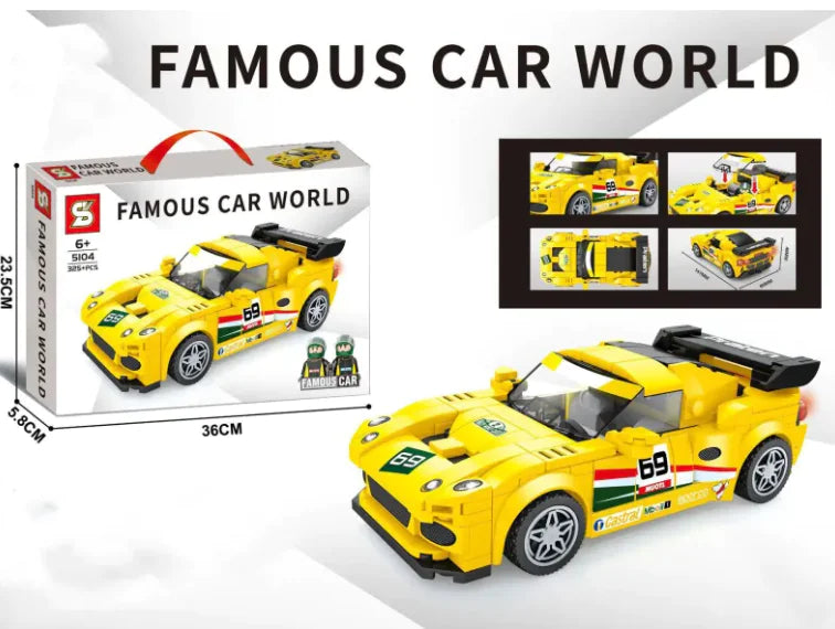 Car Building Blocks Toy WEM Support (www.WEM.support)