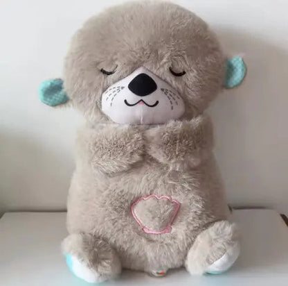 Urso de Pelúcia Companheiro de Sono para Bebês com Música e Luz WEM Support (www.WEM.support)