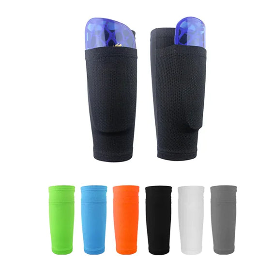 A collection of sports leggings socks in various colors, with a compression fit and a higher rise design, displayed in both pairs and individual colors.