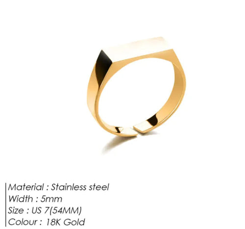 Stainless Steel Ring for Men HejK.com