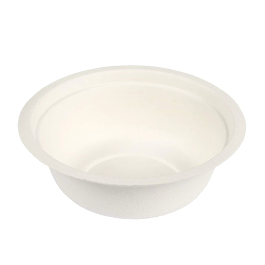 Stalkmarket 100% Compostable Natural Plant Fiber Bowl 12-Ounce (Pack of 500) HejK.com Marketplace LLC