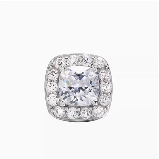 Sterling Silver S925 Diamond Rock Candy Stud Earrings WEM Support (www.WEM.support)